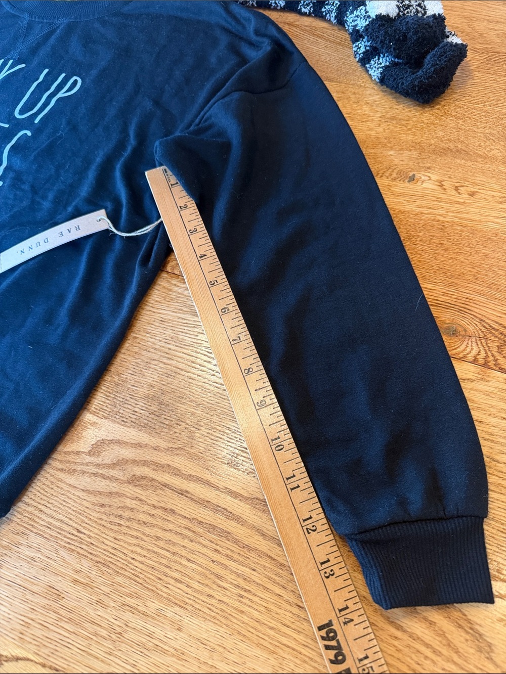 Rae Dunn "Drink Up Witches" Sweatshirt & Cozy Socks Loungewear Set - Picture 5 of 12